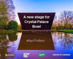 It has a unique sculptural permanent stage designed by ian ritchie architects. Crystal Palace Bowl Home Facebook