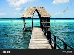 Save big with exclusive rates. Laguna Bacalar Wooden Image Photo Free Trial Bigstock
