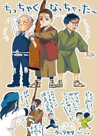 ムキムキのチワワ on twitter anime life fan art manga