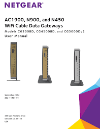 Netgear C6300bd User Manual Pdf Download Manualslib