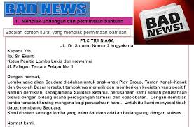 Surat keputusan pemegang kendaraan dinas semua surat. Contoh Surat Bad News