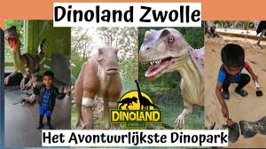 Met drie jongens van 4 tot 9 allemaal wat wils. Dinoland Zwolle Het Avontuurlijkste Dino Park Dinosaur Park Youtube