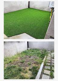 Before And After Artificial Grass Installation Best Artificial Grass Artificial Grass
