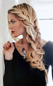 This intricate style has a unique look for those special occasions. Best Braid Hairstyles For Blond Hair Girls