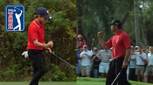 The tiger woods foundation has reached millions of young people by delivering unique experiences and innovative educational opportunities for youth worldwide. Tiger And Charlie In Sync Like Father Like Son At The Pnc Championship Youtube