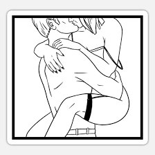 BDSM Arme und Küssen Design Erotik' Sticker | Spreadshirt
