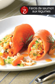 Farcis De Saumon Aux Petits Legumes Gourmandiz Be Recept
