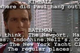 The American Psycho Guide To New York Restaurants Eater Ny