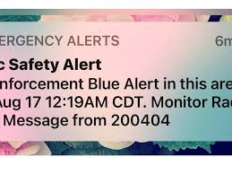 Most texans got the blue alert on their phone wednesday afternoon when deputies were still two became law in september. Qqp Hgbbxc8tem