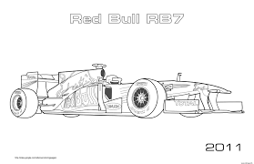 Les dernières nouvelles, actualités sur la formule 1 et les grands prix sur le site officiel de rds.ca. Coloriage F1 Red Bull Rb7 2011 Dessin Voiture De Course A Imprimer