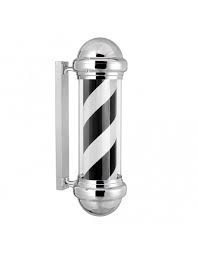 From that point forward, barbers used blue and white poles, while surgeons used red and white poles. Epsilon Black White Barber Pole