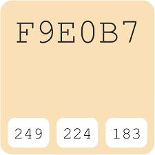 Selain itu, beige bersifat timeless dan fleksibel. Ici Paints Vanilla Cream 41yy 83 214 F9e0b7 Hex Kode Warna Skema Dan Cat