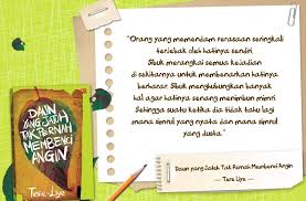 Yang dapat diusahakan hari ini janganlah ditangguhkan sampai besok. 15 Quotes Cinta Dari Tere Liye Yang Menenangkan Kegalauanmu Bisa Hilang