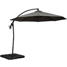 * convenient foot petal to rotate canopy. 3m Grey Rotating Cantilever Parasol