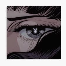 Image in anime/manga girls/art collection by ♕ⓝⓘⓝⓘ♕. Playboy Aesthetic Anime Eye Metal Print By Outofstep Redbubble
