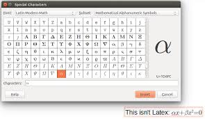 In mathematical mode as well as in text mode, you can change the typeface as needed. How To Make A Kickass Scientific Presentation With Libreoffice And Other Free Tools Marius Millea