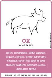 The Ox Personality Chinese Astrology Ox Ox Tattoo
