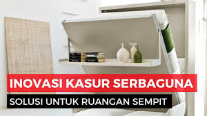Murphy bed sangat populer digunakan di mana luas lantai sangat sempit seperti apartment. Wall Bed Tempat Tidur Hemat Ruang Youtube