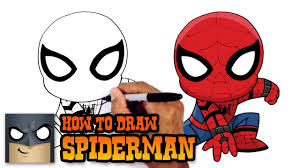 How To Draw Spiderman Spiderman Homecoming Youtube