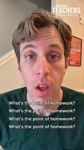Do you give homework? ✏️📓