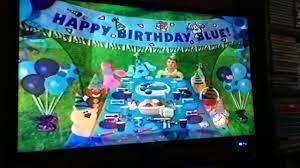 Closing to blue's clues playtime with periwinkle 2001 vhs. Closing To Blue S Clues Blue S Birthday 1998 Vhs Video Dailymotion
