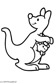 Dibujos De Canguros 001