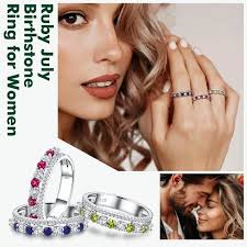 Women's 5mm Half Eternity Sapphire Band Ring in Sterling Silver