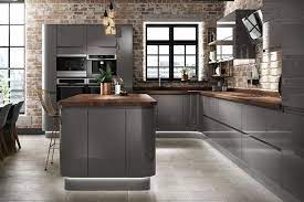 First rail car shipment in north america. Dark Kitchens Black Navy And Dark Grey Kitchen Ideas Loveproperty Com