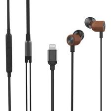China Lighting Connector Earbuds Earphone Wired Headphones Headset With Mic And Volume Control Compatible On Global Sources