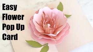 Every one of us like to make crafts especially girls. Cricut Pop Up Flower Card