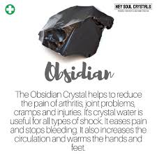 Obsidian Crystal Meaning Health Edition Crystalmeanings Crystal Meanings And Uses Crystal Meanings And Crystal Therapy Healing Crystal Meanings Crystals