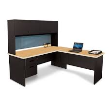 Kidding aside, a hutch computer desk combo can be a great addition to your home office. Marvel Office Furniture Pronto L Shape Executive Desk With Hutch Walmart Com Walmart Com