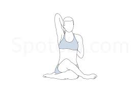 Cow Face Pose Gomukhasana
