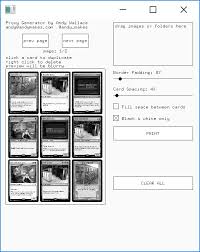 How to make proxies in powerpoint? Tcg Proxy Generator By Andymakes