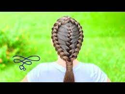 Dutch Framed French Braid Youtube Hair Braid Videos Hair Styles French Braid