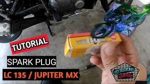 Spark plug yang tidak baik merupakan salah satu sebab kehilangan kuasa (loss in power) kepada motosikal. 3tutorial Tukar Plug Yamaha Lc 135 Jupiter Mx 135 Youtube