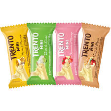 Chocolate Mini Trento Sobremesa Quatro Sabores Pacote 800g