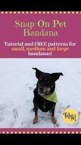Snap On Pet Bandana Matayamade Pet Bandana Dog Bandana Pattern Bandana