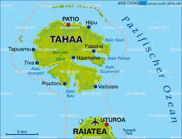 The austral, gambier, marquesas, society and tuamotu archipelagos. Map Of Tahaa Island In French Polynesia Welt Atlas De