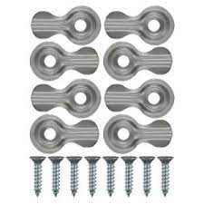 Wright Products Half Turn Buttons 8 Piece V20a 1 2 The Home Depot Diy Picture Frames Window Restoration Screen Door Parts