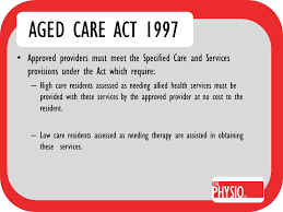 Department ceo and health service provider must. Practical Advice For Improving Resident Outcomes Tristan White Aged Care Physiotherapist Apa National Gerontology Group Physiotherapy In Aged Care Ppt Download