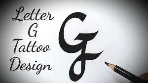 With bouncy lines and fun, stylish flourishes, this fancy script font would be a great addition to any font collection. How To Draw G Letter Stylish Tattoo Designs Fonts Fancy Letters Tattoo Lettering Alphabet Designs Youtube