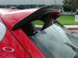 Dg Motorsports Fiberglass Rear Wing Extension Mazdaspeed 3