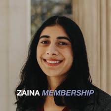 Continuing with our Meet the E-Board Series we have Zaina Qamar, our  Director of Membership! Zaina is responsible for planning internal CWBS  events as well as keeping relations with our alumnae! 🤍♔🩵