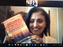 Let's celebrate Arvashni Seeripat for finishing and publishing her novel  THE STORY I TOLD MYSELF! The book appears next week, and here's a peek at  the cover. Next week, in my LinkedIn