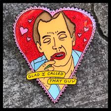 Glad I Called That Guy Enamel Pin SW038 · SPACE WASTE · Online Store  Powered by Storenvy