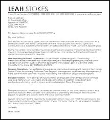 Start your cover letter with your name, then job title and contact details: Assistant Merchandiser Cover Letter Sample Cover Letter Templates Examples