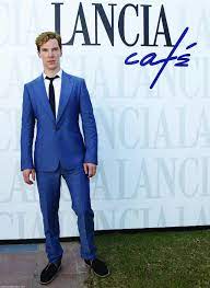Suite benedict | a cool & trendy clothing line with an added value: He S Wearing A Tardis Blue Close Enough Anyway Suit Benedict Cumberbatch Beautiful Suit Mens Fashion Suits