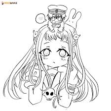 The manga is created by aidairo (あいだいろ) and published in square enix's gfantasy monthly magazine. Toilet Bound Hanako Kun Coloring Pages Aniyuki Com