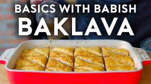 Fresh from the oven and packed with flavour; Baklava Basics With Babish Youtube